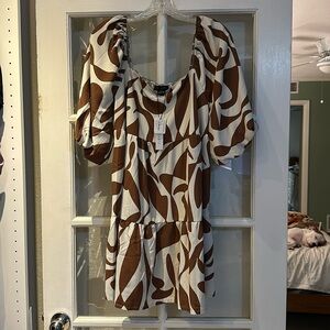 Sanctuary Lion River Babydoll Dress